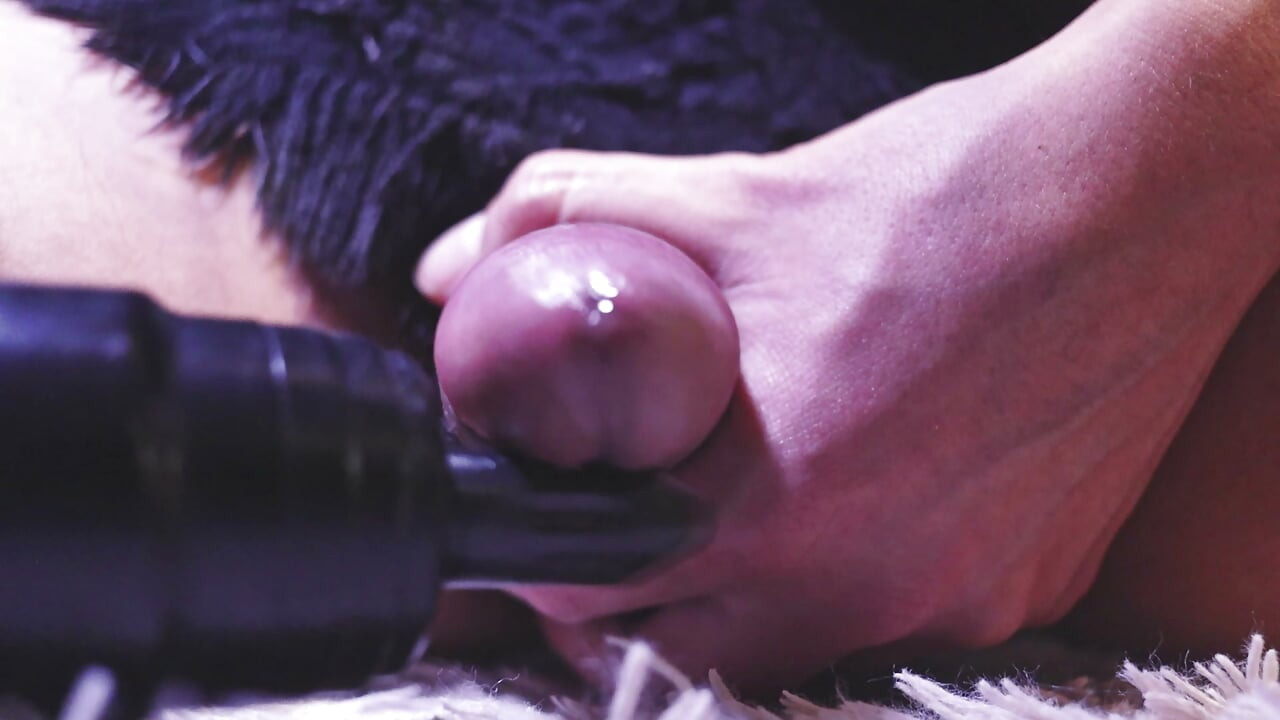 dripping precum using my vibrator