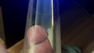 Daily exercise with the penis pump