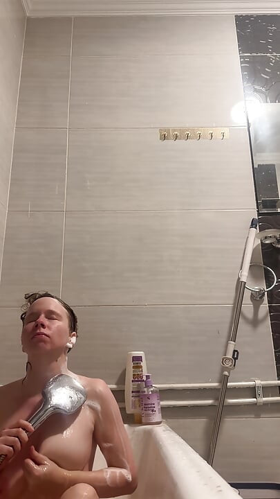 Lathered up and Shaved