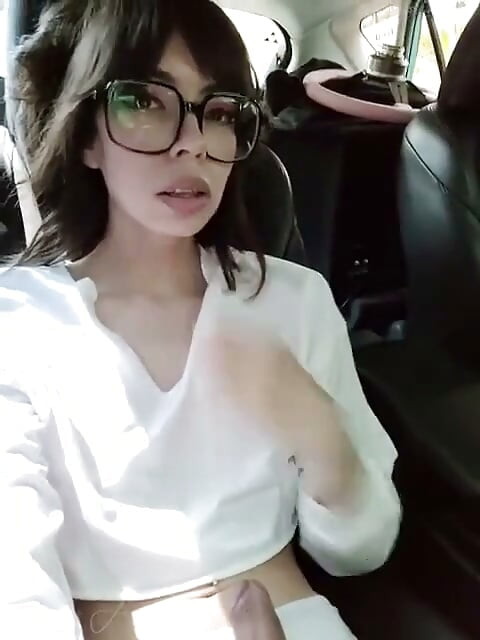 Stroking myself inside my car full version
