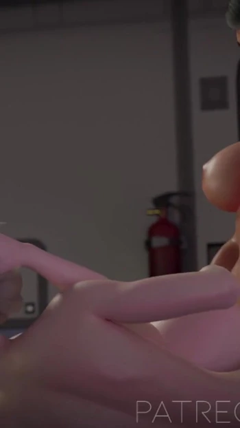 Key moment from "Crazy Overwatch futa gangbang - d.va gets fucked by OW futas"