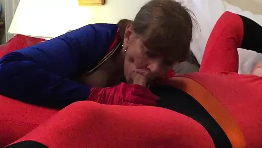 Granny Carmen's AII-American Superhero Cocksucking Extravaganza Compilation 8920COMP