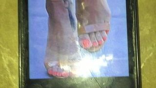 Cum On Rihanna Sexy Big Feet