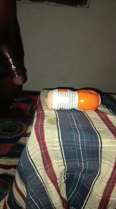 Key moment from "Sex toy masturbator and Big cumshot by desi ladka"