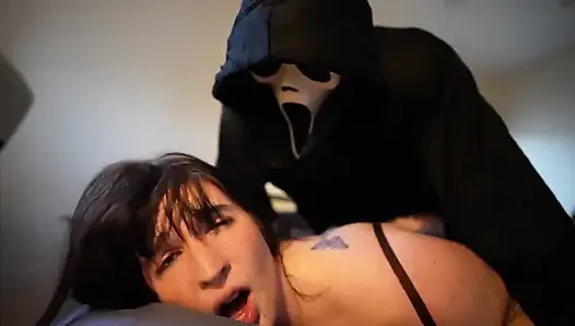 BBW with Huge Ass Gets Fucked Hard & Rough by Ghostface - Paige Steele, Steve Rickz