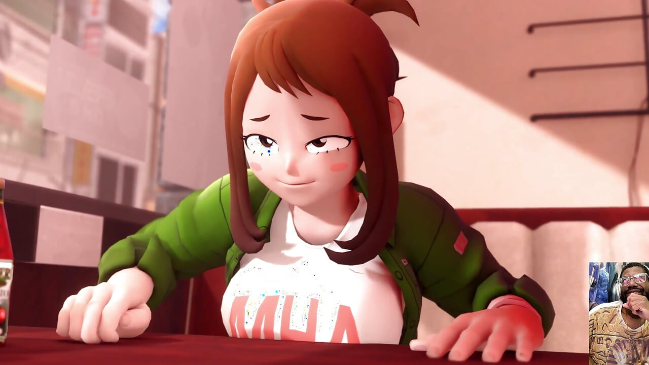 My Hero Academia Futa Plays a Fun Cum Game, Hard Futa Cock Widowmaker Fucks a Thicc Futa Sex Toy