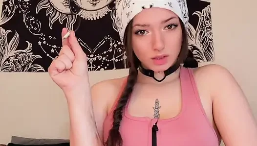 Cigarette Smoke Fetish Long Ultimate Orgasm (Full Video on OF Alice.7333)
