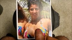 Cum Tribute Big Boob Bikini Babe