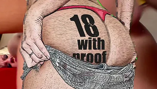 Pelacur rambut pirang nyepong kontolku sebelum dientot habis-habisan