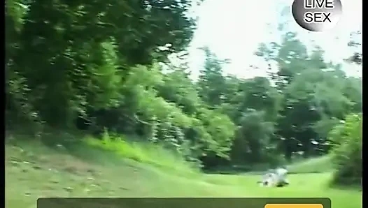 She enjoy in outdoor masturbation