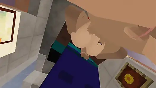 Wen gives me a blowjob and a cat girl lets me fuck her