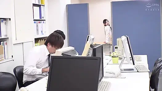 Younger Female Boss Seduces Me with Sweet and Teasing Whispers in My Ear From Behind. Part.3