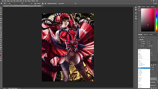 Kurumi timelapse sfw date a live