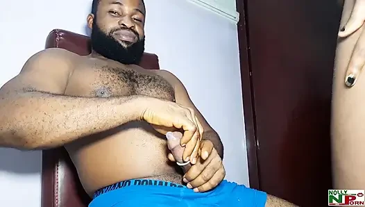 Deep Pussy Black Ebony Amateur Bouncing On African BBC