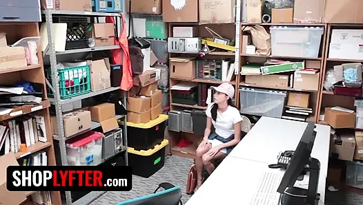 Shoplyfter - This Beautiful Teen Will Be Sorry for Trying to Steal From Justin Magnum's Store