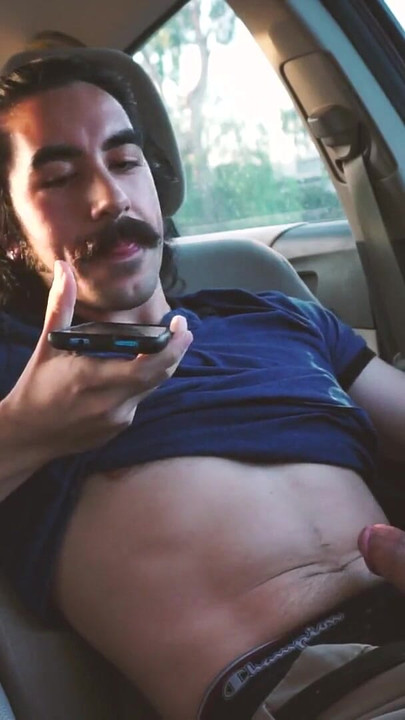 Memorable moment from "Almost CAUGHT Jerking OFF in the PARKING Lot ON my LUNCH BREAK while SEXTING a FAN in my CAR (FUCK)"