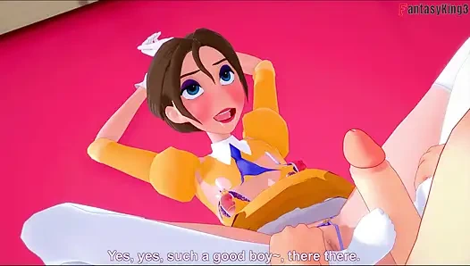 Jane porter lagi asik ngentot pakai lingerie seksi - tarzan