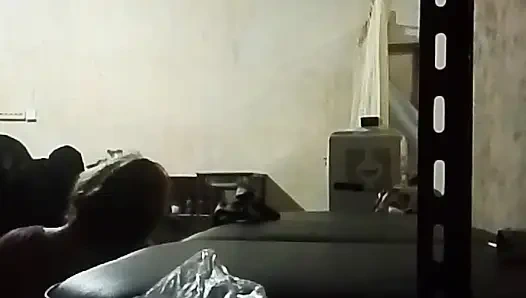 Invited to have sex by the stepmother who continued to be excited &amp; moaning