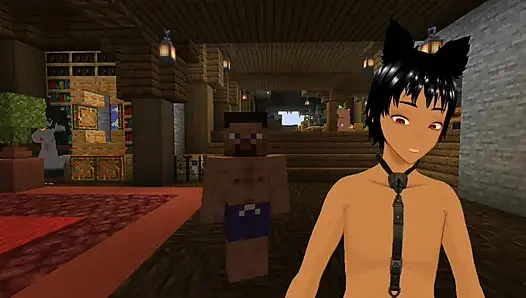 Minecraft Sexcraft The Jenny Mod - melihat apa yang cassie tawarkan dengan toket besarnya