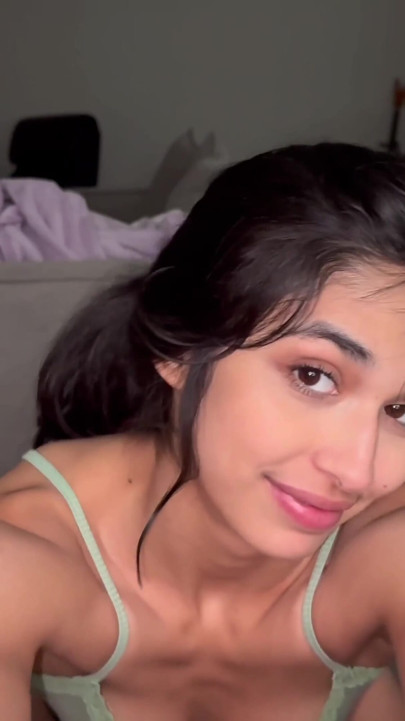Young Woman Puts A Cock Ring On Older Man’s Penis & Sucks For A Facial | Clip 1