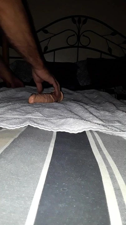 9 inch dildo up my ass