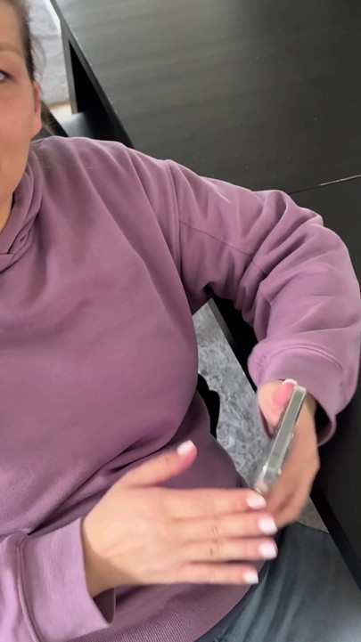 Prima mea ejaculare facială după sarcină | Clip 1