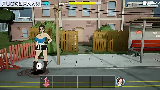 Komplettes gameplay - fickerman, straßennutten