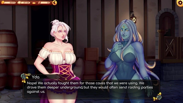 Rise of the White Flower - Meeting blue skin Yda (24)