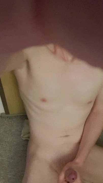 Young Boy masturbates and cums hard