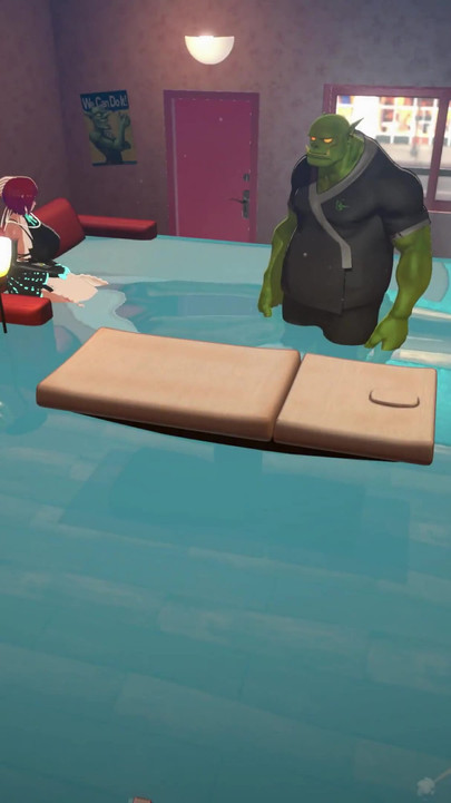 Captivating moment from "EP6: Emma's First Deep Tissue Message Parlor - Orc Massage"