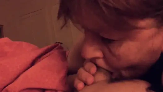 Granny Carmen's Throwback Closeup Cock Sucking Compilation