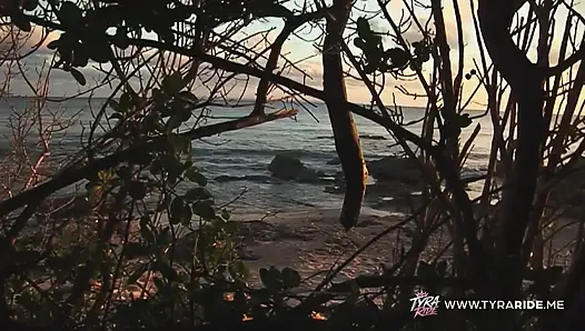 Blonde MILF Rides Hard on Beach and Bedroom for Intense