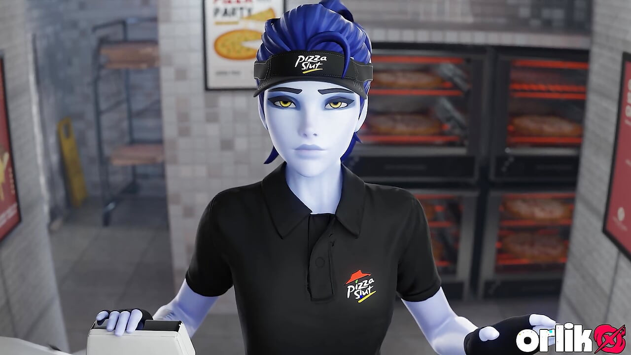 Pizzamaker widowmaker ficken mit BBC Kunden 3D Overwatch Animation