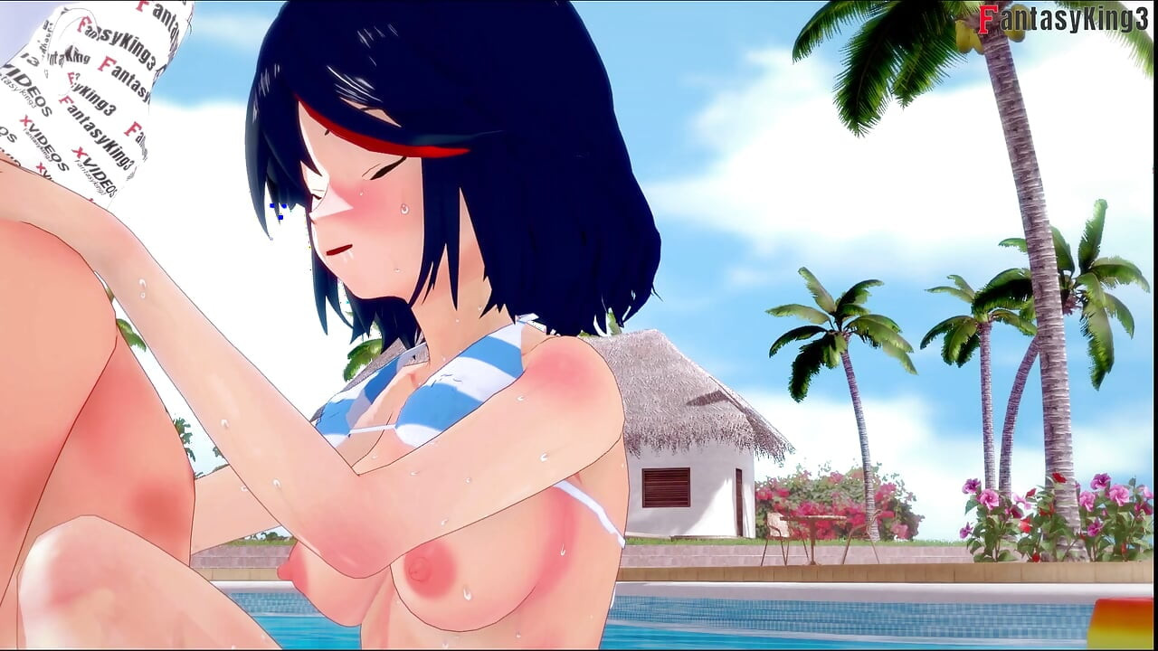 Ryuko Matoi σεξ στην πισίνα - Killlakill