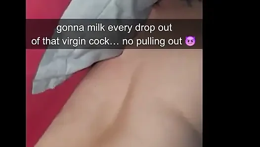 18 Yaşındaki Snapchat Bakire Hayranımın Bekaretini Bozdum - Ham Dölleme