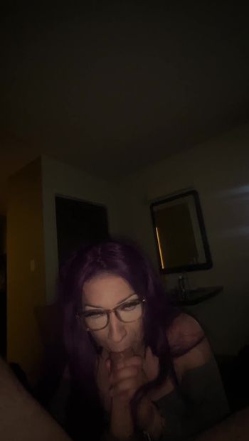 Sucking dick while my man is at work oops