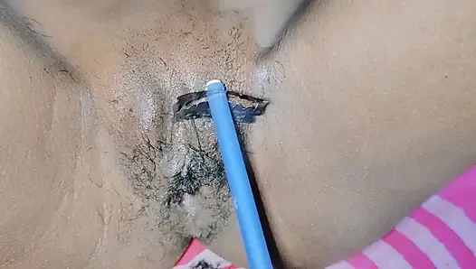 Step sister's hair and fucked her, my stepsister.