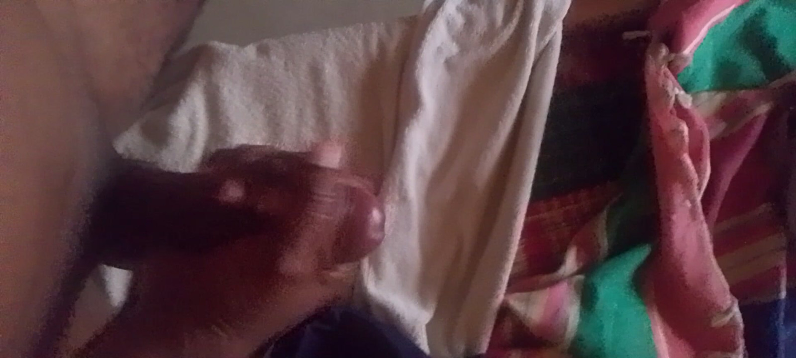 Long cum shot Black dick cum shot.