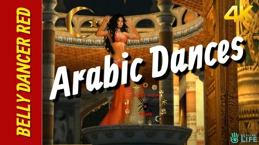 FANTASY GIRL RED BELLY DANCER