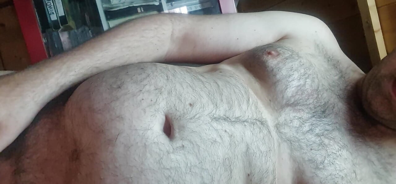 All naked in my room