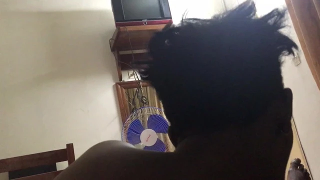 Sweet ebony making me roar