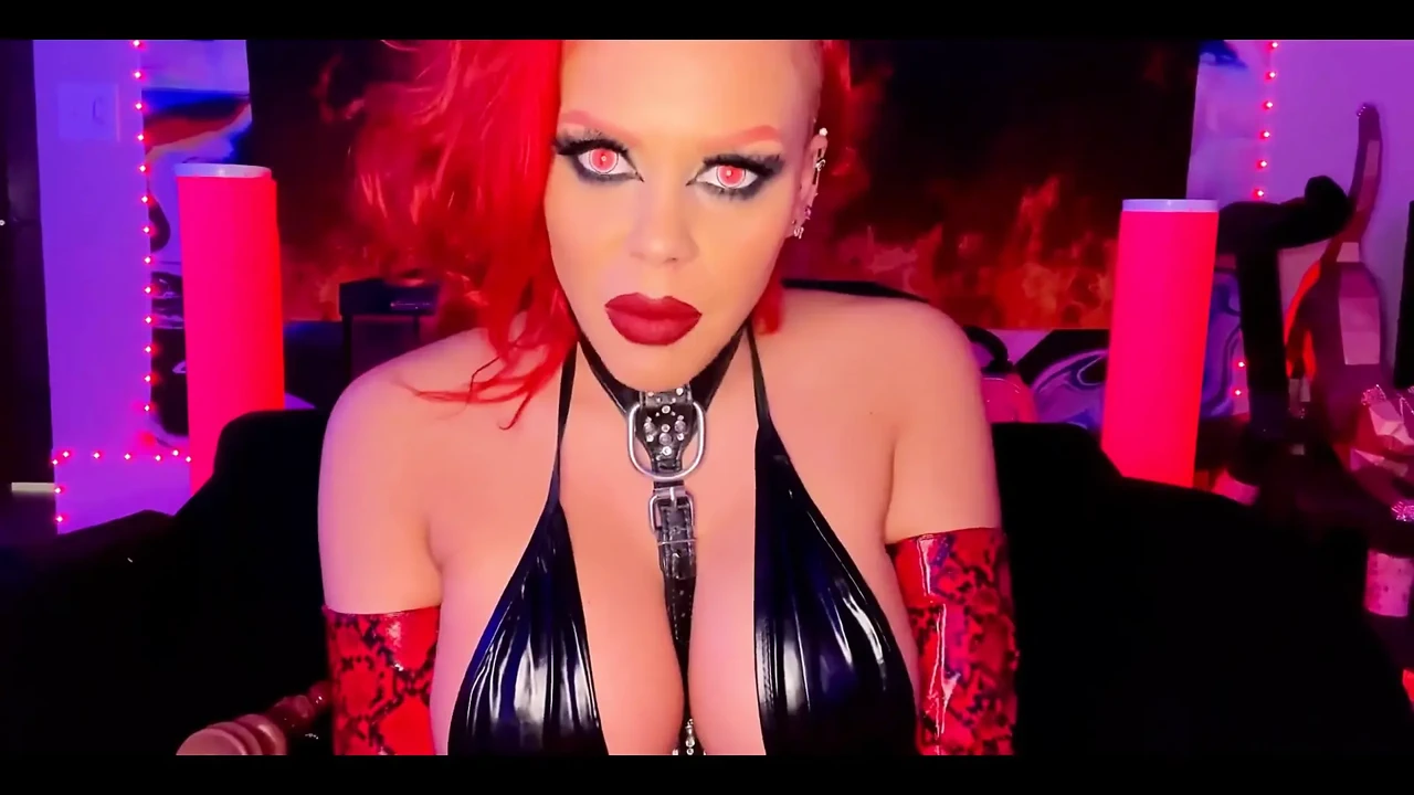 Succubus ms red x nuốt tinh dịch quỷ