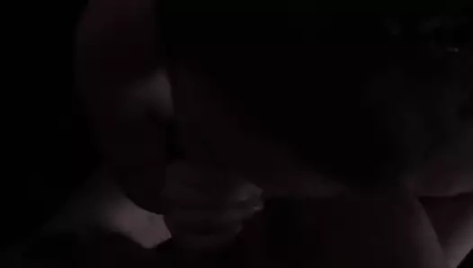 Suckin' dick!
