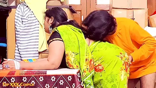 Я трахнула свою красивую сводную сестру на Godown.