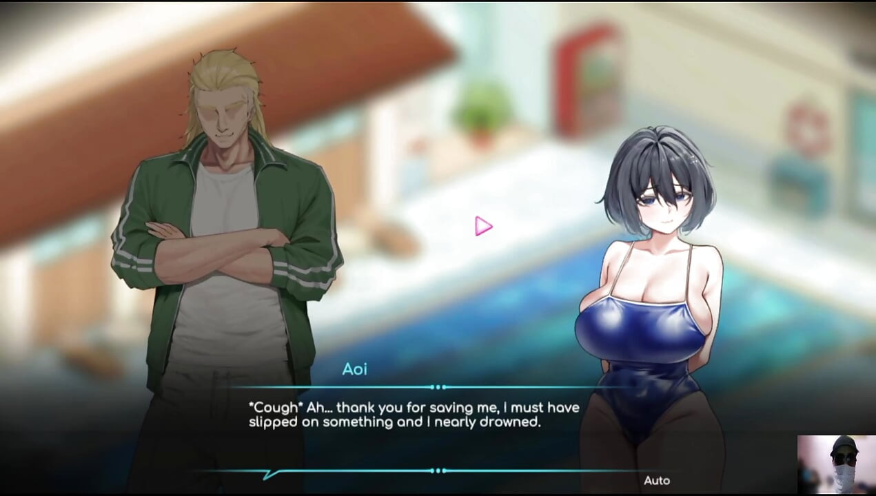 Ep-1 lifeguard holic! NTR Hentai game gameplay! I got a swimming pool and there are many hot girls!