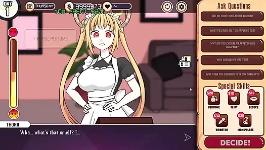 Azgın işe alım seks oyunu [bölüm 02] çıplak mod [18+] çıplak oyun / seks oyunu