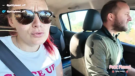 We Explore an Old Russian Resort; He Fucks Me on a Balcony!