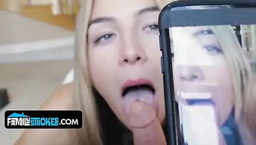 Adik tiri dengan toket besar alami blair williams dicrot di dalam sama abang tirinya yang lagi sange berat