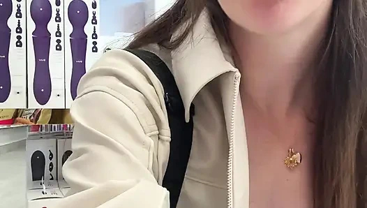 Sex Vlog! Shop with Me for a New Toy Then Watch Me Use It!