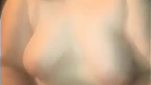 Evening walk with tits on top